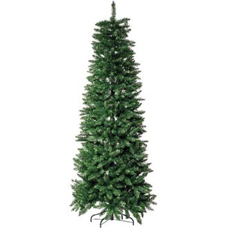 OEM Leon &Aacute;rbol De Navidad Delgado H.240 Cm - Base 95 Cm - 1348 Ramas