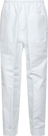Bottega Veneta Mens Trousers Cotton Drawstring White
