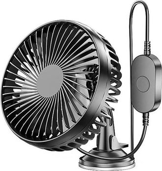 No Brand Ventilador Usb Bater&iacute;a 5200 Mah 3 Velocidades, Ventilador Mano Silencioso Ajustable, Mini Ventilador Mesa Port&aacute;til Rotaci&oacute;n 360 Grados, &Oslash; 148 Cm