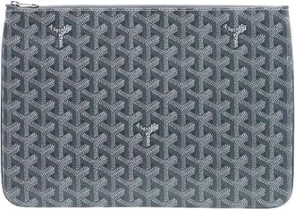 Goyard Pre-owned Clutches, female, Gray, Size: ONE SIZE Pre-owned The Senat Clutch
