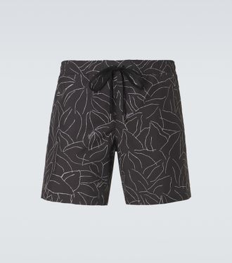 Brioni Printed swim trunks
