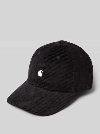 Carhartt Work in Progress Basecap mit Label-Stitching in Black, Größe 1