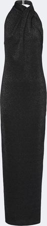 Balmain Lam&eacute; gown