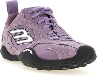 Balenciaga Womens Purple Polyester Athletic Sneakers