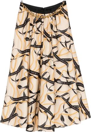 Elisabetta Franchi Bedruckter Midirock von Elisabetta Franchi