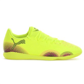 Puma Unisex Future 8 Play IT Soccer Shoe, Yellow Alert Black-Sun Struck, 6.5 UK