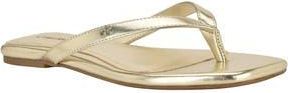 Calvin Klein Stelea Flip Flop in Gold at Nordstrom Rack, Size 8.5
