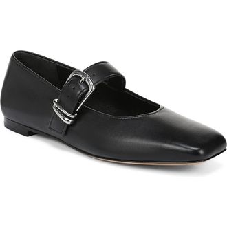 Vince Daniela Mary Jane Flat in Black at Nordstrom Rack, Size 9.5