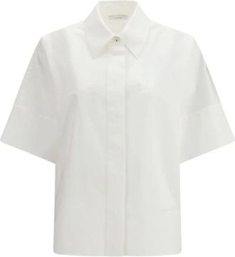Givenchy Shirts, female, White, Size: 2XS Classic Cotton Shirt