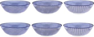 Bj&ouml;rn Borg Cuenco &Oslash;21cm - 6 Piezas - Azul oscuro