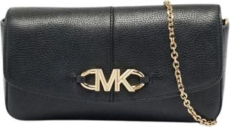 Michael Kors Pre-owned Clutches, female, Black, Size: ONE SIZE Pre-owned Leather Shoulder Bag