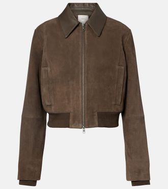 Vince Suede blouson jacket