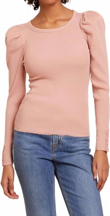 Nation Ltd Molly Long Sleeve Top In Bunny