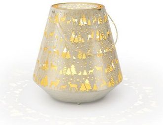 STT LED Laterne »Nova winter« Warmweiss