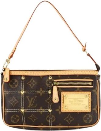 Louis Vuitton Pre-owned Shoulder Bags, female, Brown, Size: ONE SIZE Pre-owned Monogram Pochette