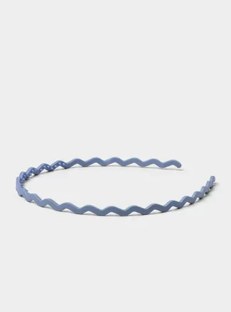 Simons Womens Zigzag slim headband