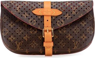 Louis Vuitton Pre-owned Clutches, female, Brown, Size: ONE SIZE Pre-owned Leather Clutch