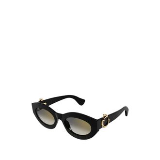 Cartier Sunglasses, female, Black, Size: 53 MM Cat Eye Sunglasses