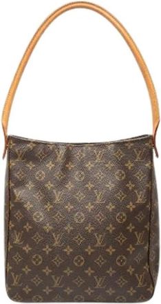 Louis Vuitton Pre-owned The Looping GM - Dames - Vintage Schoudertas - Bruin - ONE Size - Leer - Vintage