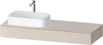 Duravit Consola Duravit Qatego, 1400x550x170mm, Con Recorte A La