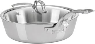 Viking 3-Ply Contemporary 4.8-Quart Stainless Steel Saut&eacute; Pan at Nordstrom Rack