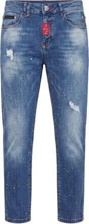 Philipp Plein Nieuwe Tapered Fit Jeans Basic - Heren - Slim Fit Jeans - Blauw - W29 - Denim - Jeans