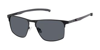 Champion STEELE Polarized C01 Mens Sunglasses Black Size 56