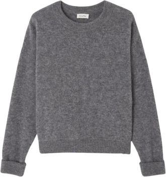 American Vintage Mujer, Jerseys, Gris, Talla: S