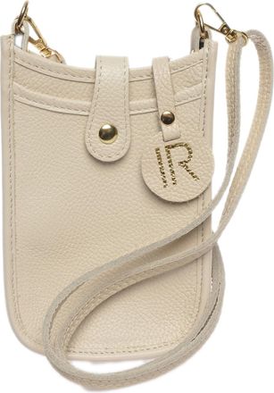 Isabella Rhea Beige Rundleer Tas