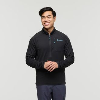Cotopaxi Otero Fleece Half-Zip Pullover - Mens in Cotopaxi Black at Nordstrom, Size X-Large