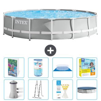 Intex Piscina Prism Frame Redonda - 457x107 Cm - 9-piezas S572
