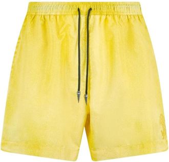 Roberto Cavalli Bermuda Zwemshorts - Heren - Strandmode - Geel - S - Badmode