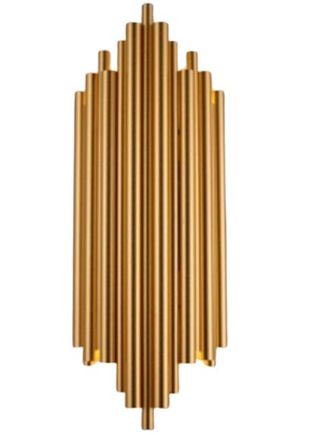 OEM Zonda W - L&aacute;mpara De Pared Grande Dorada, 50 Cm