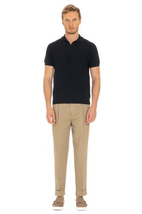Drumohr Lintz Cotton Short Sleeve Polo