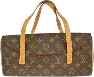 Louis Vuitton Pre-owned Handbags, female, Brown, Size: ONE SIZE Pre-owned Canvas Handbag