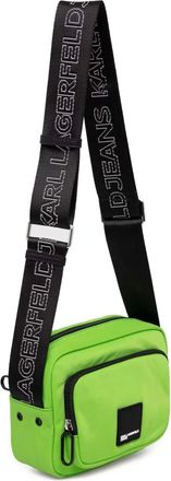 Karl Lagerfeld Borsa a spalla con logo - Verde
