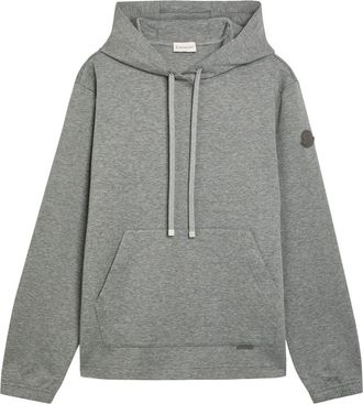 Moncler Logo Cotton-blend Sweatshirt - Grey - S