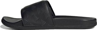 adidas Adilette Comfort Slide Repeat Logo - Black GV9736