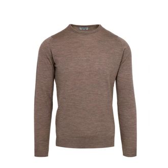John Smedley Uomo, Maglie, Marrone, L, new