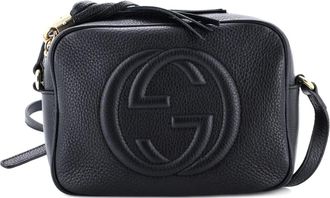 Gucci Soho Disco Leather Small crossbody bag - Zwart