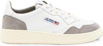 Autry Medalist Calf Suede-panelled Sneakers