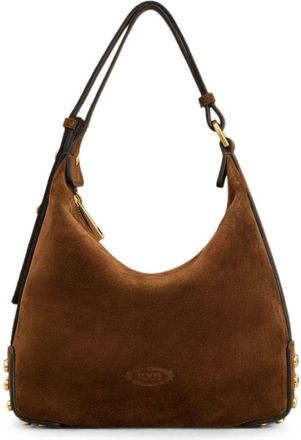 Tod's Tods Metalen stippen mini lederen schoudertas