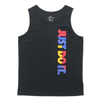 Nike Mens Nike Sportswear Retro Black Vest CU7451-010