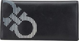 Ferragamo Leather Long Wallet (Bi-Fold) (Pre-Owned)