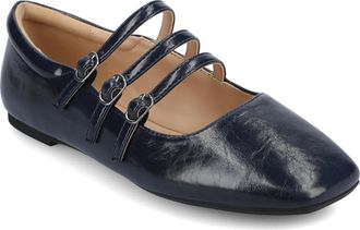 Journee Collection Womens Wide Width Darlin Dress Flats
