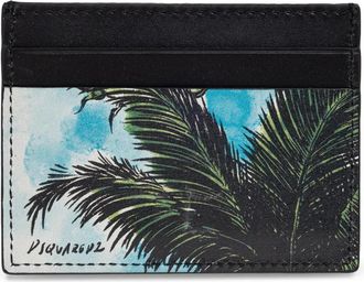 Dsquared2 Portacarte con stampa - Nero