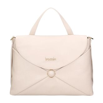 Braccialini Edera Ultra Model - Dames - Tassen - Beige - Maat: ONE Size Zijde