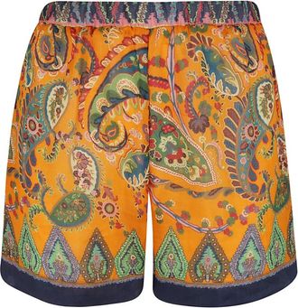 Etro Beach Shorts - Dames - Korte Broeken - Veelkleurig - M - Korte Broeken