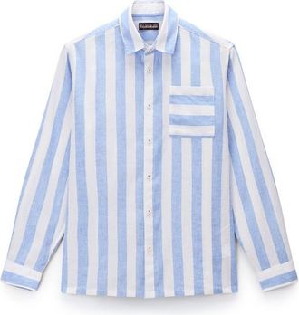 Napapijri G-Brolio L/S Hemd für Herren | weiß