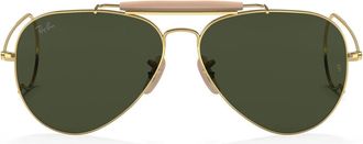 Ray-Ban Sunglasses Rb3030 W3402 Outdoorsman I Gold/Green G 15 Unisex